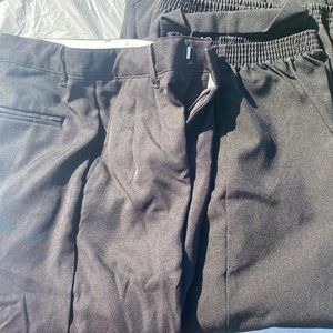 Boys black slacks